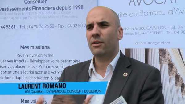 Film du lancement BNI de Cavaillon par OrnyCam Production, agence communication audiovisuelle Avignon