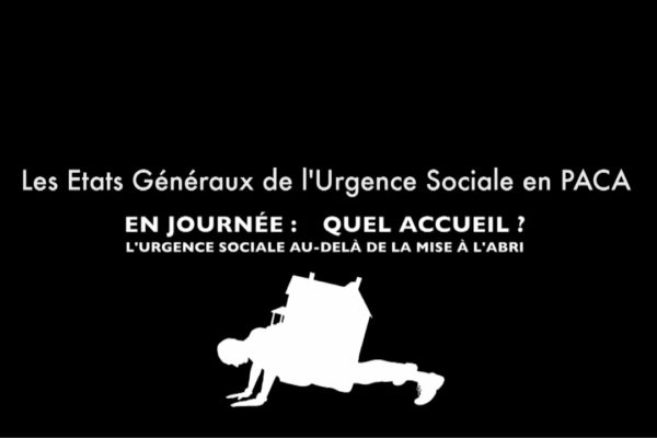 Reportage des Etats Généraux de l'Urgence Sociale EGUS PACA réalisé par OrnyCam, agence de production audiovisuelle sur Avignon